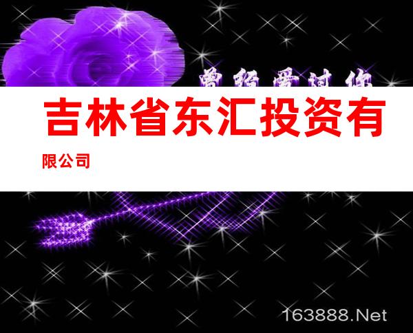吉林省东汇投资有限公司